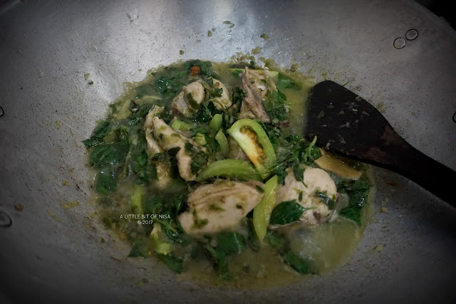 Resep Ayam Masak Hijau Kemangi