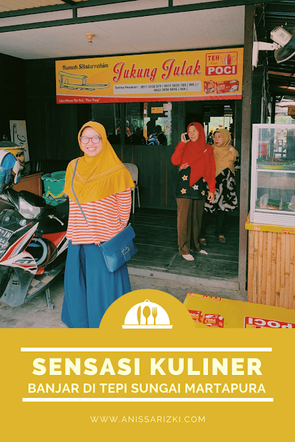Kuliner khas Banjar di tepi Sungai Martapura